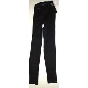 New Womens NWT $69 Guess Jeans Leggings Denim Jeggings XS Gray Dark Stretch Tall
